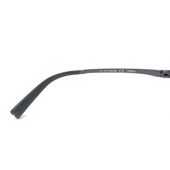 Nike Tour EV0744 001 Black Metal Rectangular Wrap Sunglasses Frames Designer - Picture 10 of 12